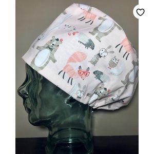 Surgical scrub caps/hats (set of 3)